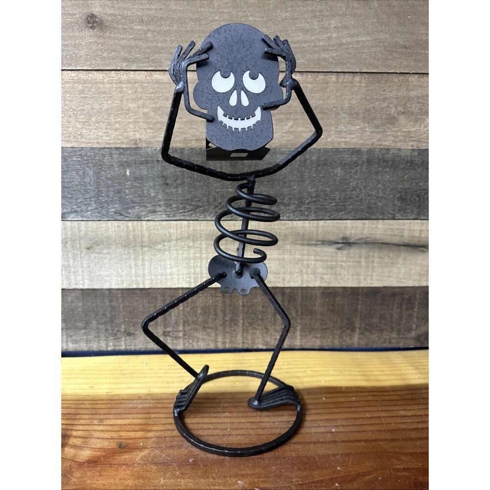 Partylite Mr Bones Skeleton Votive Holder -no Box